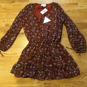 Lost + Wander Floral Short Dress